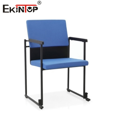 Colchón de esponja y respaldo silla de entrenamiento azul para estudiar ligero
