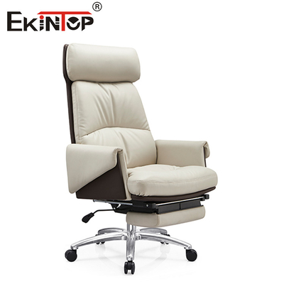 Silla de cuero con respaldo para la cabeza con múltiples funciones