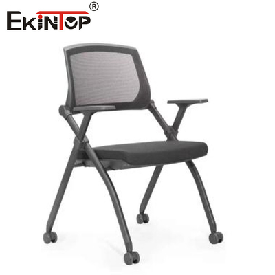 Silla de entrenamiento de malla plegable de oficina de plástico para sala de conferencias