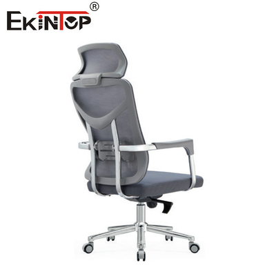 Silla de oficina de malla con respaldo para brazos ruedas giratorias y altura ajustable