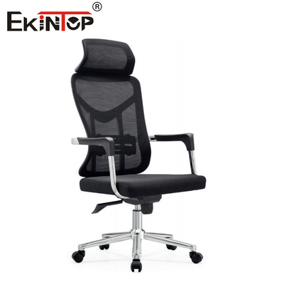 Silla de oficina de malla con respaldo para brazos ruedas giratorias y altura ajustable