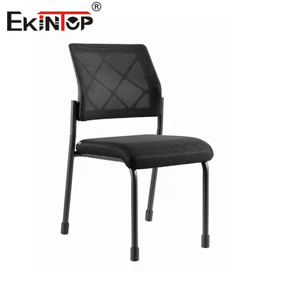 Silla de entrenamiento de oficina media con reposabrazos fijos Muebles de centro de oficina funky