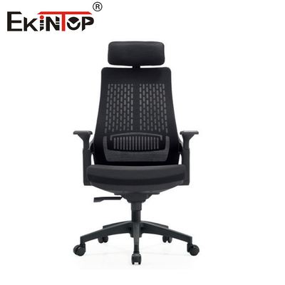 Confortable silla giratoria de oficina silla de malla ergonómica de altura ajustable