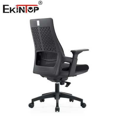 Silla de oficina de tela moderna con reposabrazos moldeada espuma de memoria