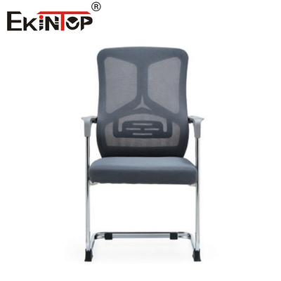 Silla de oficina de malla ajustable de altura sostenible con función giratoria