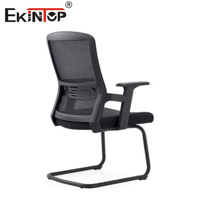 Silla de oficina de la espalda media lavable con reposabrazos de material de malla asiento acolchado