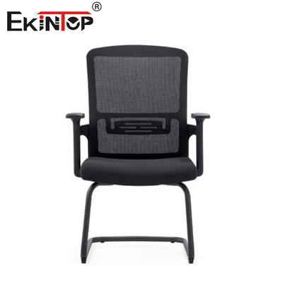 Silla de oficina de la espalda media lavable con reposabrazos de material de malla asiento acolchado