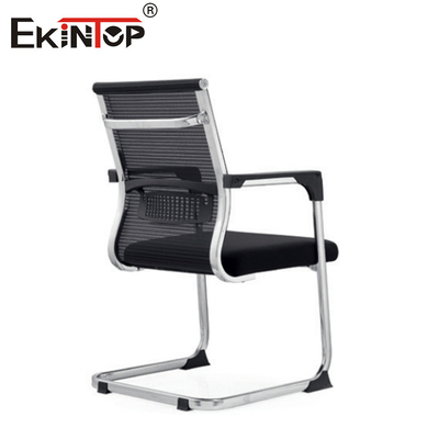 ODM Silla de oficina de malla negra con reposabrazos modernos