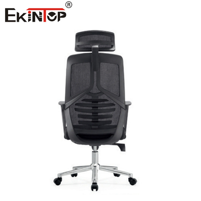 Silla de oficina de malla ergonómica ajustable moderna con espalda alta