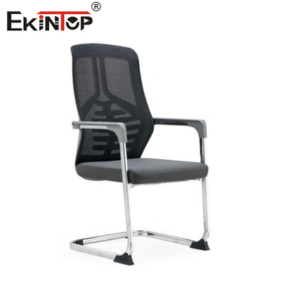 Silla de oficina ajustable de malla lumbar con respaldo para el lugar de trabajo