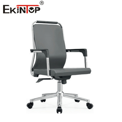 Silla de oficina ejecutiva con apoyabrazos opcionales de estilo moderno