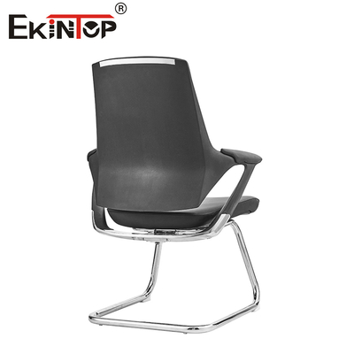 Silla de oficina de cuero con forma de arco para salas de conferencias