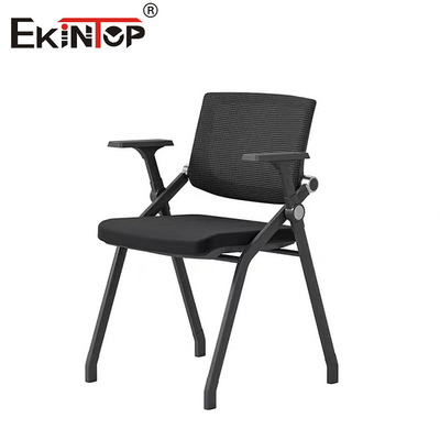 Sillones de entrenamiento negros con reposabrazos para aprender y entrenar