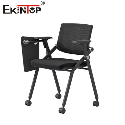 Sillones de sala de entrenamiento con colchón de asiento esponjoso reposabrazos y ruedas