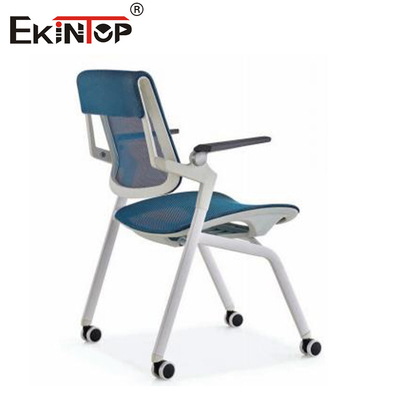Sillones de oficina de material de malla asequibles sillas de entrenamiento para salas de conferencias