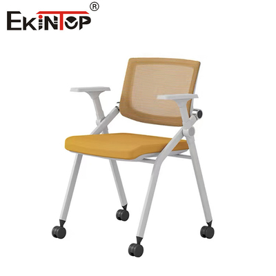 Sillones de oficina de material de malla asequibles sillas de entrenamiento para salas de conferencias