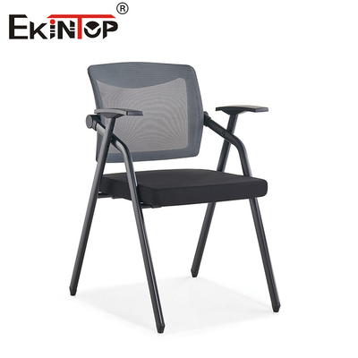 Materiales de malla plegables silla de entrenamiento para espaldas transpirable con reposabrazos
