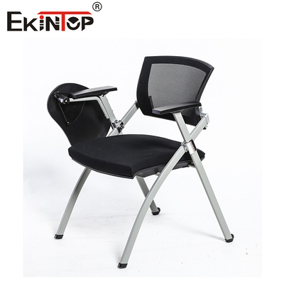 Moderno estilo personalizable silla de la sala de entrenamiento de color negro tablero de escritura
