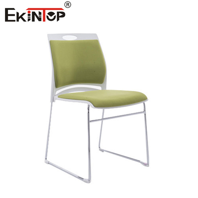 Silla de formación para conferencias apilada con muebles escolares de material de malla