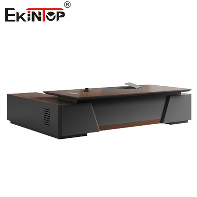 Diseño moderno de escritorio de madera para el CEO Jefe Ejecutivo Muebles de oficina