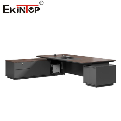 Diseño moderno de escritorio de madera para el CEO Jefe Ejecutivo Muebles de oficina