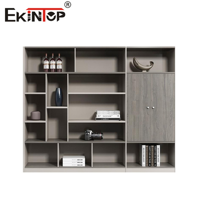 Cabinet de archivos de madera de alta calidad de estilo moderno personalizable para espacio de oficina