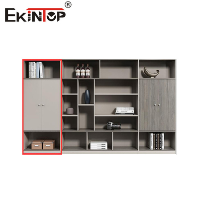 Cabinet de archivos de madera de alta calidad de estilo moderno personalizable para espacio de oficina