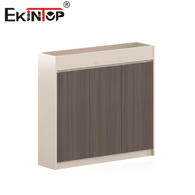 Armario de archivos de madera de estilo rústico con espacio de almacenamiento para oficina