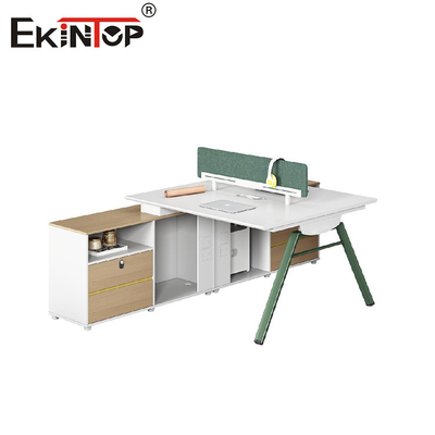 Estación de trabajo moderna Pierna base de acero Muebles de escritorio de escritorio de metal modular