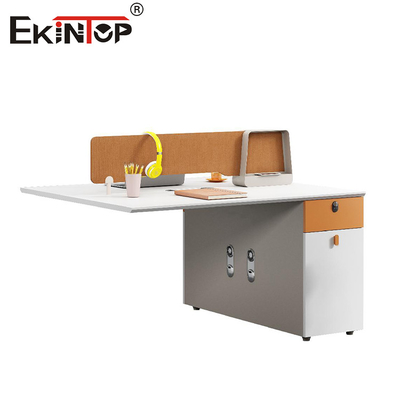 Estación de trabajo de personal de madera modular abierta personalizable estilo moderno