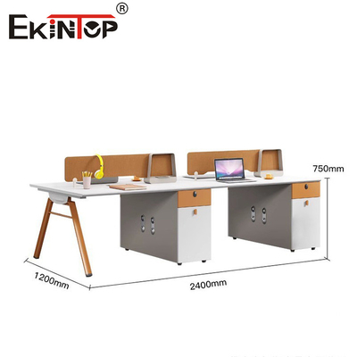 Muebles de oficina de alta calidad escritorio modular personal estación de trabajo estilo comercial