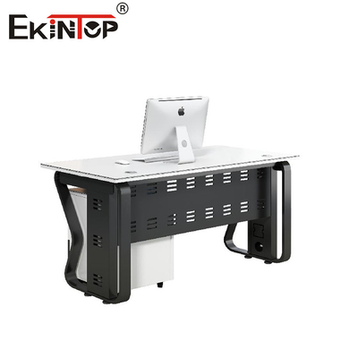 Estilo minimalista Muebles de oficina Muebles de oficina Recepción Escritorio blanco