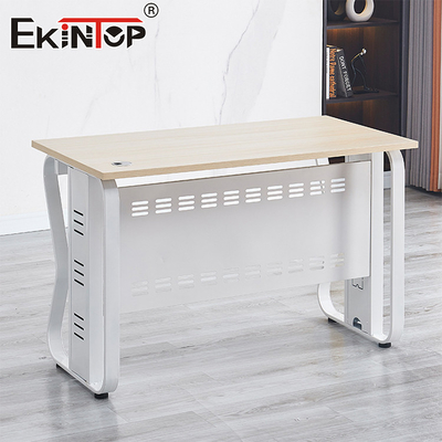 Escritorio de computadora de madera sólida estilo moderno Escritorio de oficina de nuez para oficina en el hogar