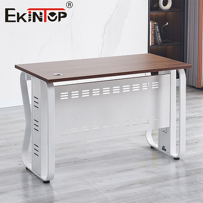 Diseño ergonómico Escritorio minimalista Escritorio de madera sólida Escritorio de computadora