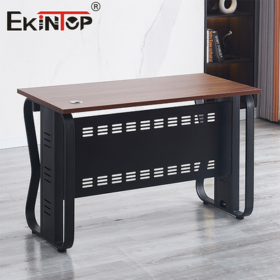 Diseño ergonómico Escritorio minimalista Escritorio de madera sólida Escritorio de computadora