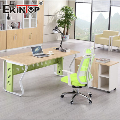 Gerente de Walnut Escritorio de oficina ejecutivo estilo moderno Escritorio de esquina de madera