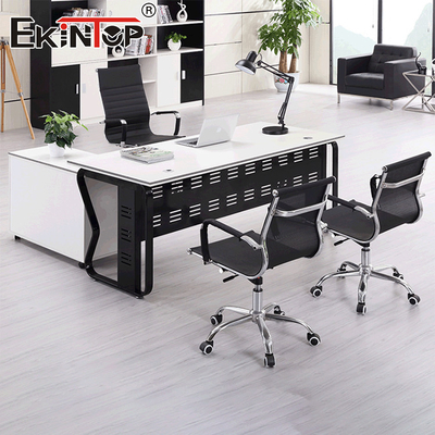 Mesa de reuniones de estilo moderno Escritorio Escritorio Ejecutivo Computador sillas de escritorio
