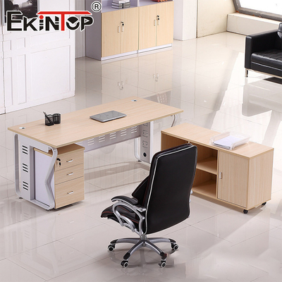 Administrador de espacios de oficina Escritorios Materiales de madera Sillones de escritorio de computadora