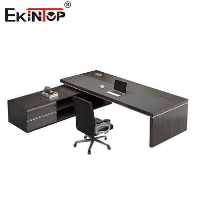 Administrador de estilo clásico personalizable Mesa de oficina Mesa grande con cajones