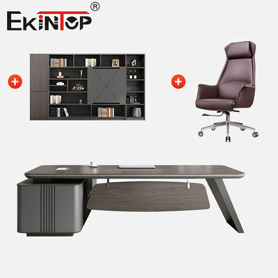 Escritorio ejecutivo Escritorio a medida Escritorio de estilo moderno Mesa de oficina
