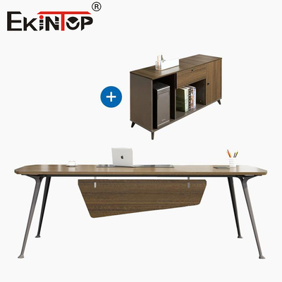 Escritorio ejecutivo estilo de negocios de madera todos escritorio moderno