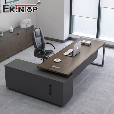 Muebles de oficina de estilo clásico escritorio de escritorio jefe mesa todo escritorio moderno