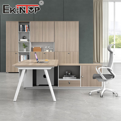 Escritorio de estilo comercial Mesa de muebles gerente Mesa hecha a medida Escritorio