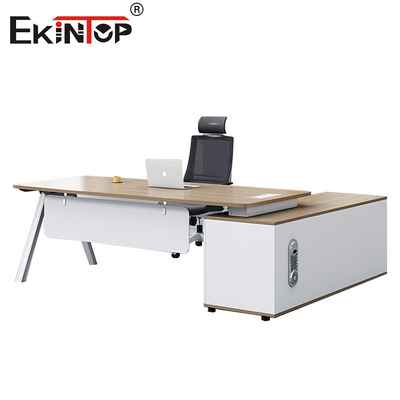 Escritorio ergonómico Mesa ejecutiva estilo moderno Escritorio hecho a medida