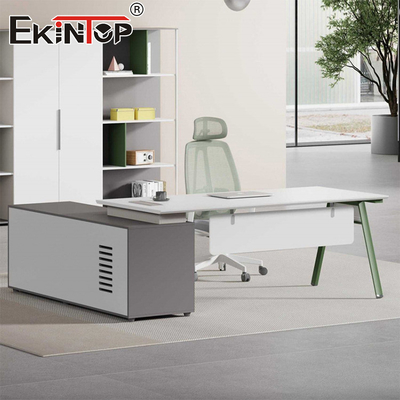 Muebles de escritorio en forma de L de estilo moderno Muebles de escritorio modulares
