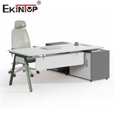 Muebles de escritorio en forma de L de estilo moderno Muebles de escritorio modulares