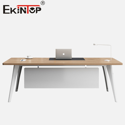 Mando de muebles de oficina Oficina ejecutiva Mesa de escritorio Espacio de oficina Muebles de escritorio modular