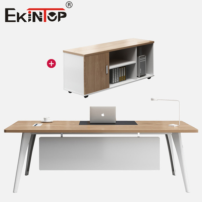 Mando de muebles de oficina Oficina ejecutiva Mesa de escritorio Espacio de oficina Muebles de escritorio modular