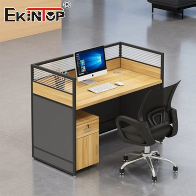 Oficina de escritorio de estilo comercial empleados de la mesa mesa de escritorio pequeño