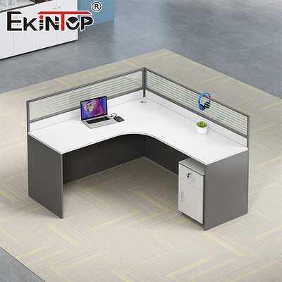 Fábrica de muebles de oficina Escritorio de escritorio blanco estilo moderno Mesa de escritorio pequeña